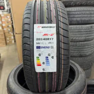 205/40 R17 84V XL L Nankang AS-2 Yazlık Lastik 2024 Üretim