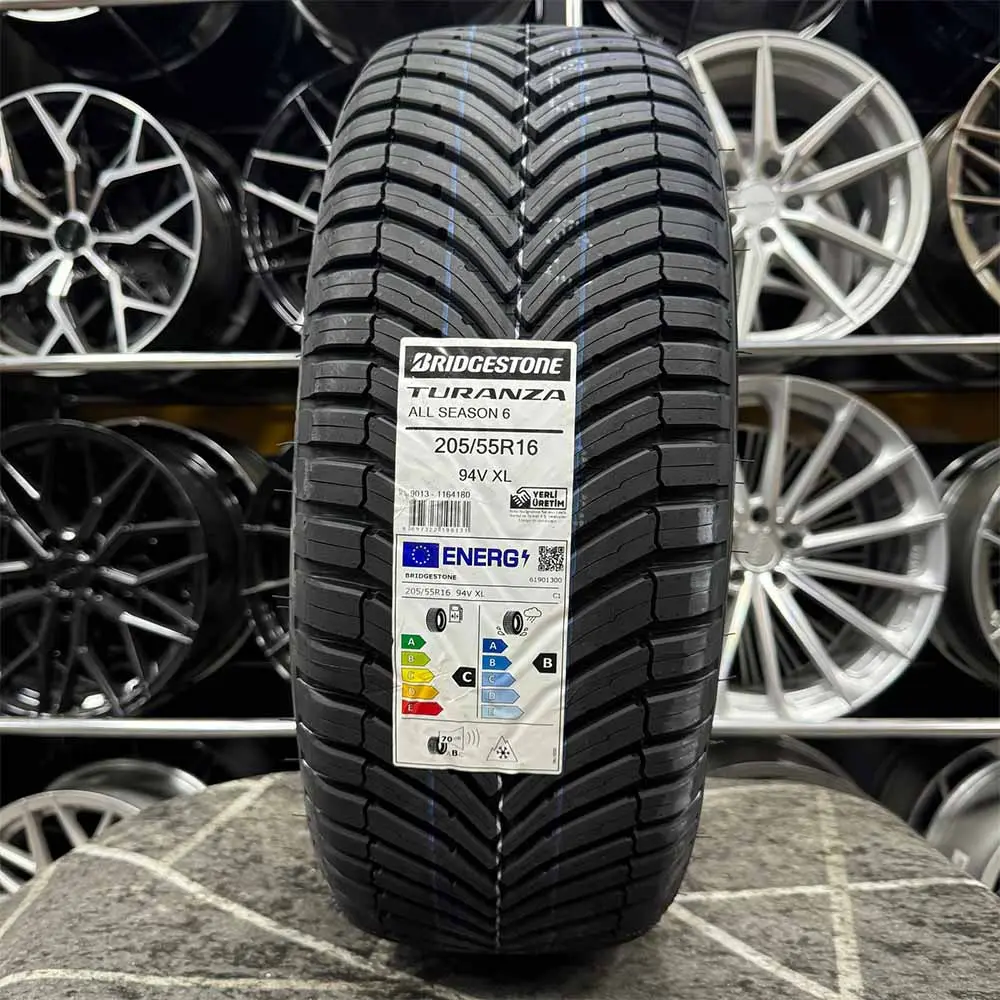 205/55 R16 94V Bridgestone All Season 6 4 Mevsim Lastik 2025 Üretim