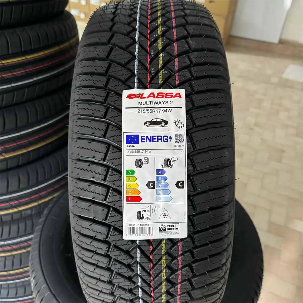 215/55 R17 94W Lassa Multiways 2 4 Mevsim Lastik 2025 Üretim