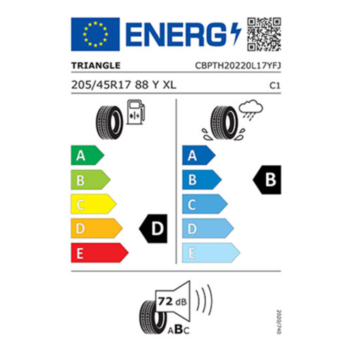 205/45 R17 88Y XL Triangle EffeXSport TH202 Yazlık Lastik 2024 Üretim 205/45 R17 88Y XL Triangle EffeXSport TH202 Yazlık Lastik 2024 Üretim