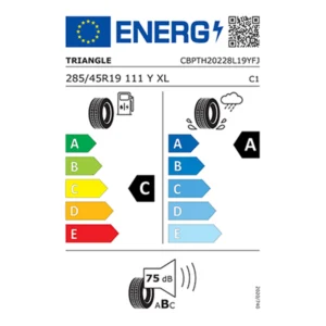 285/45 R19 111Y XL Triangle EffeXSport TH202 Yazlık Lastik 2025 Üretim