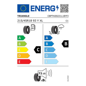 215/45 R18 93Y XL Triangle EffeXSport TH202 Yazlık Lastik 2024 Üretim
